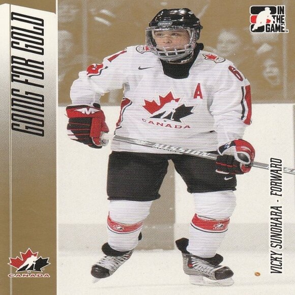 Vicky Sunohara - 2006 In The Game Team Canada Women's Hockey Card - Number 17 - Picture 1 of 2